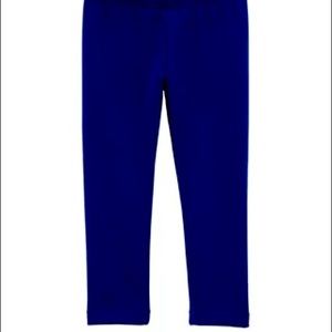 NWT Carter’s Fuzzy Lined Navy Leggings